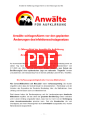 Offener Brief 2 - Neues IfSG - Anwälte schlagen Alarm